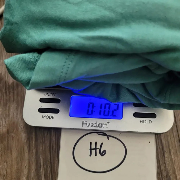 LOGO by Lori Goldstein Womens Blouse Top L Green Rayon Long Sleeves Lagenlook - Picture 7 of 7